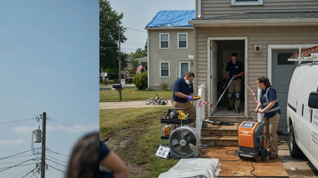 Water Damage Repair in Berrysburg, PA near me